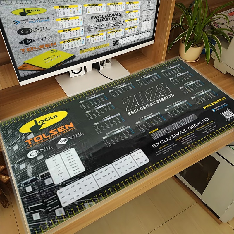 透明PVC桌墊真的絕了！醫(yī)用級質(zhì)感 日歷功能，誰用誰知道？